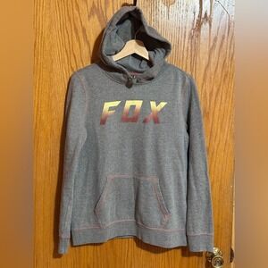 FOX hoodie grey sz small‎ women's
